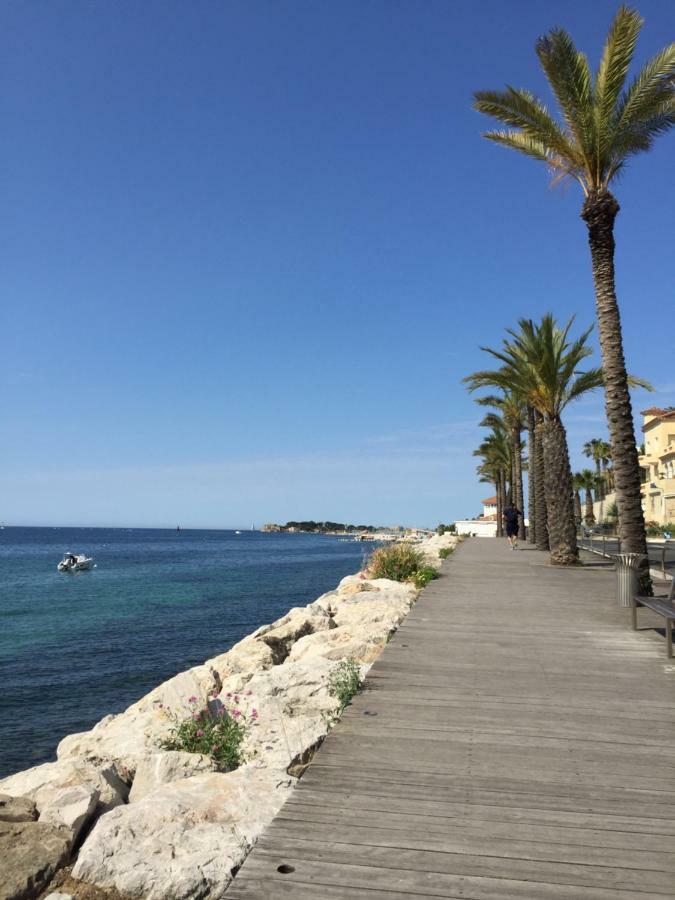 Studio De Prestige Dans Residence Face A La Mer Bandol Exterior photo